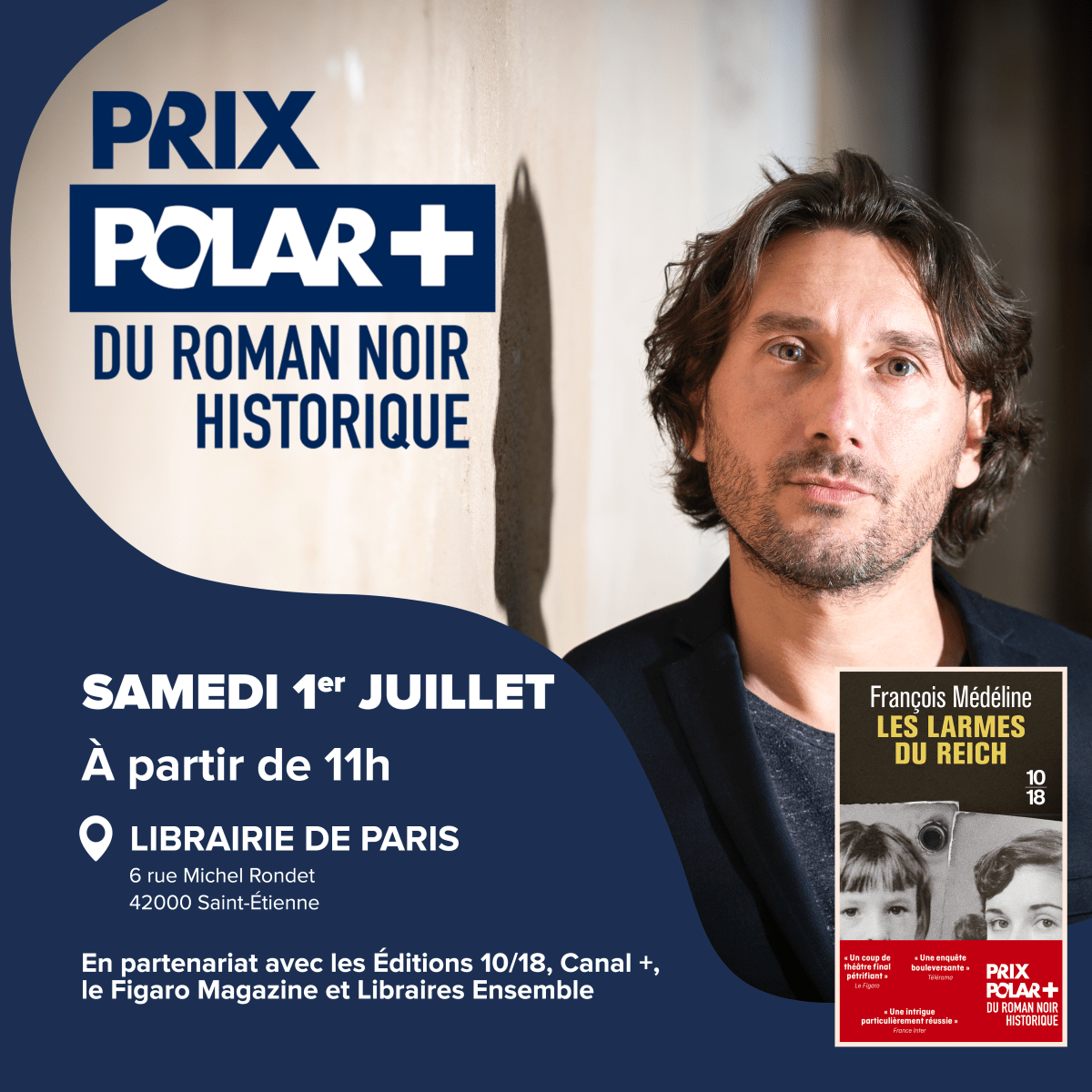 Prix Polar + du Roman Noir&nbsp;Historique